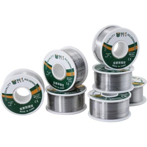 Stainless Steel Alloy Aluminum Welding Soldering Wire Solder 100G Sn45/Pb55 0.3/0.8mm Low Temperature Aluminum Solder Rod