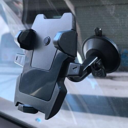 Car Mobile Phone Holder Dashboard Mount Stand No Magnetic Cell Phone Holder For iPhone Phone In Car Windshield Bracket Support