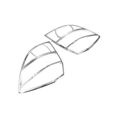 Car Styling Chrome Tail Light Cover For Honda Jazz / Fit 2009-2012