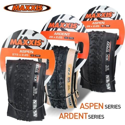 MAXXIS 26 Tubeless Mountain Bike Bicycle Tire 26*2.25 27.5*2.25 27.5*2.4 29*2.25/2.4 ARDENT/ASPEN Ultralight MTB TR Bicycle Tire