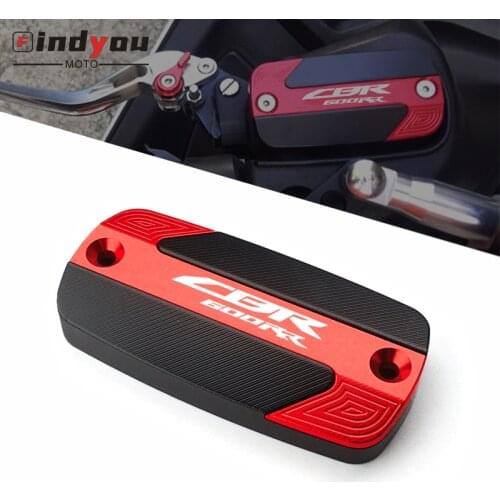 For Honda CBR600RR CBR 600RR 2003 2004 2005 2006 Motorcycle CNC Front Brake Master Cylinder Fluid Reservoir Cover Oil Cap