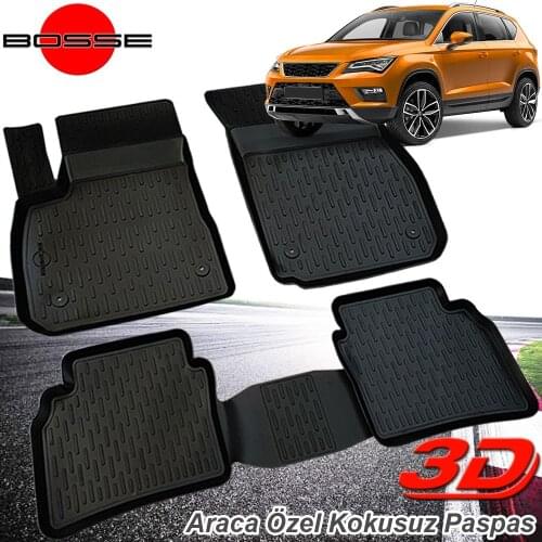 For Seat Ateca Mat 3D Pool 2016 Post BOSSE
