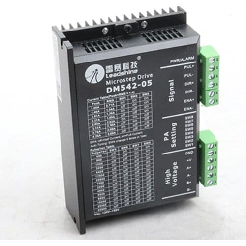DM542-05 Leadshine 1A - 4.2A 20-50VDC for Nema 17 23 42 57 Stepper Motor 25000 Pulse