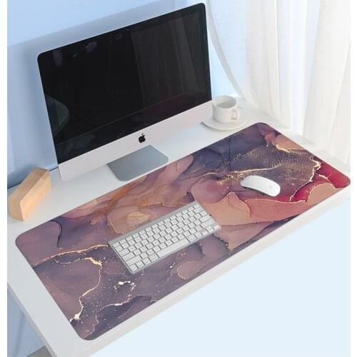 70x30cm Mouse Pad Wrist Rest Pad Large Desk Mat Marble Washable Mouse Pad Office Mat Gaming Accessories For Lol/Csgo Gamer Pad