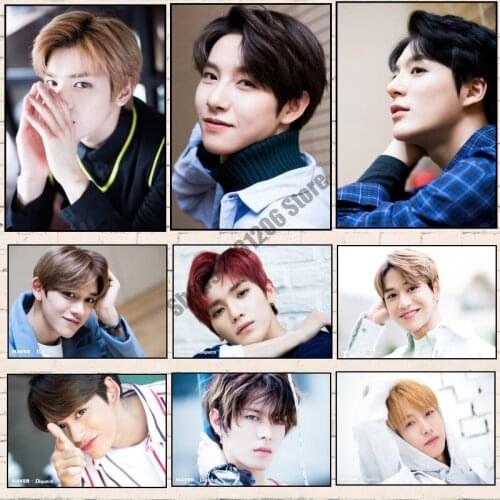 Kpop NCT 127 Korean Band Diamond Painting 5D DIY Diamond Mosaic Embroidery Full Square Cross Stitch Kits Kids Room Decoration
