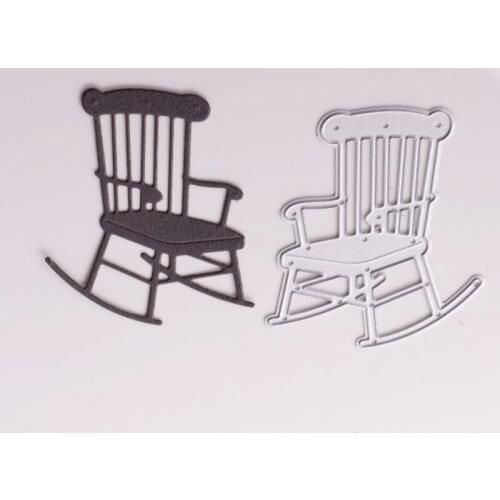 Metal chair paper die cutting dies for Scrapbooking/DIY Easter wedding Halloween Easter card