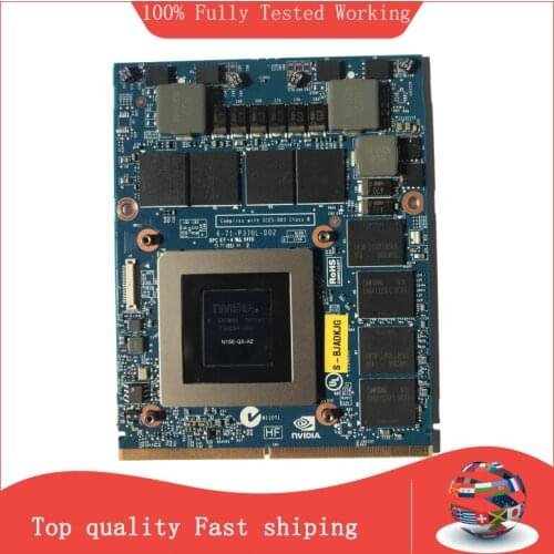 Brand New GTX880M GTX 880M N15E-GX-A2 DDR5 8GB Graphics Video Card For DELL M17X R4 R5 M18X R2 R3 Laptop 100% Working