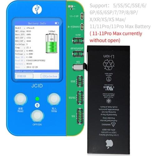 JC V1S Light Sensor True Tone Battery Programmer For Ip 12 11 Pro Max 8 8P X Repair Fingerprint Dot Matrix Data Reading Writing