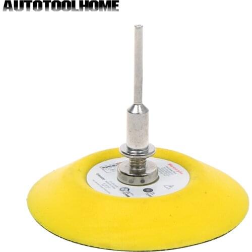 3" 75mm Sander Disc Sanding Buffing Polish Backing Pad Backer Plate 3mm Shank for Dremel 4000 3000 Electric Grinder Rotary Tool