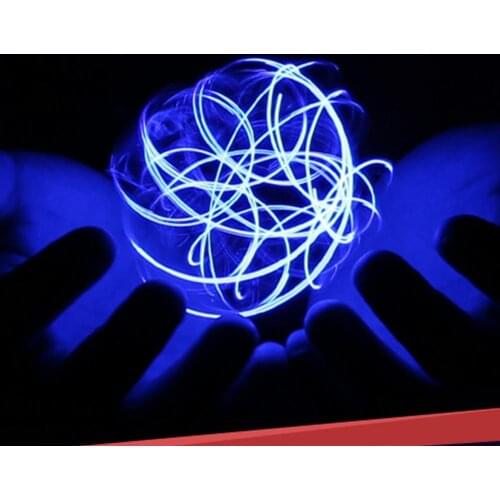 Spiral Pill Generator Luminous Rechargeable Plastic Creative Spherical Toy for Children