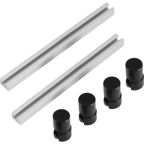 Planing Stop Bench Dogs Clamp for T-Track Woodworking DIY Table Workbench Positioning Bench Planing Stop Baffle