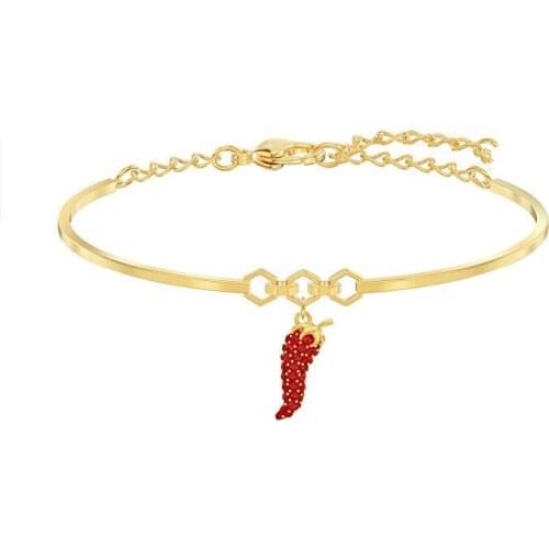 Swa 1:1 Chilli Bracelet Women Fashion Bangles Jewellery High Quality 2019 Gift Classic
