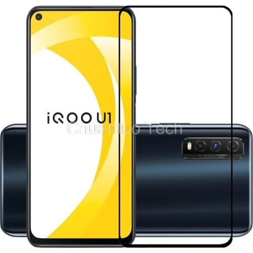 25 Pcs/Lot Full Cover Screen Protectors For Vivo IQOO U1 Scratch Proof Protective Film Tempered Glass For Vivo IQOO U1