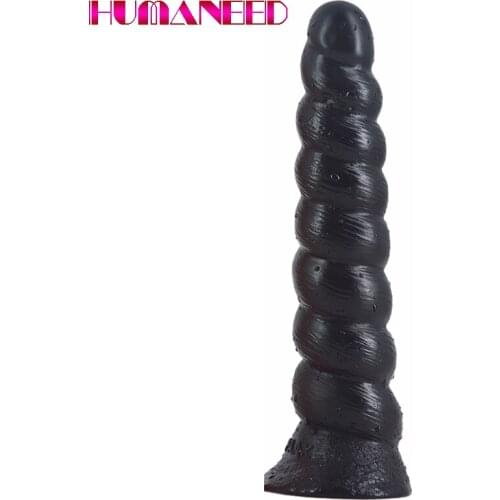 2021 Anal Plug Spiral Big Dildo Long Dildo Sex Toys For Women Conch Design Anus Massage Stimulate Flirting Japanese Sex Products