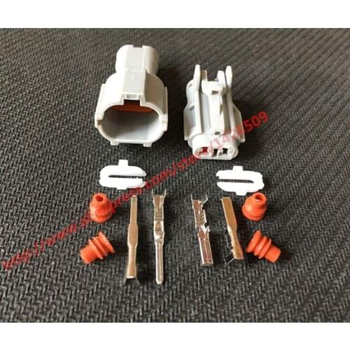 5 Set SWP male female housing fog lamp 2 Pin auto connector for Ford VW AUDI 7222-1424-40 7123-1424-40