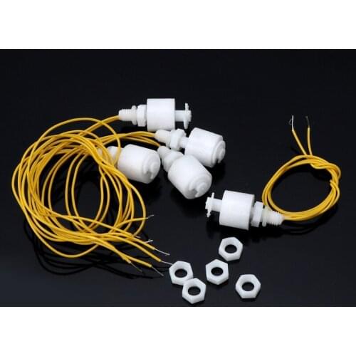 5Pcs Water Level Sensor Vertical Float Switches Flow Measuring Instruments Tools