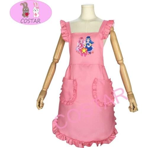 COSTAR AnimeAnime Gokushufudo Apron The Way of the Househusband Tatsu Cosplay Immortal Dragon Cute Bear Apron Costume