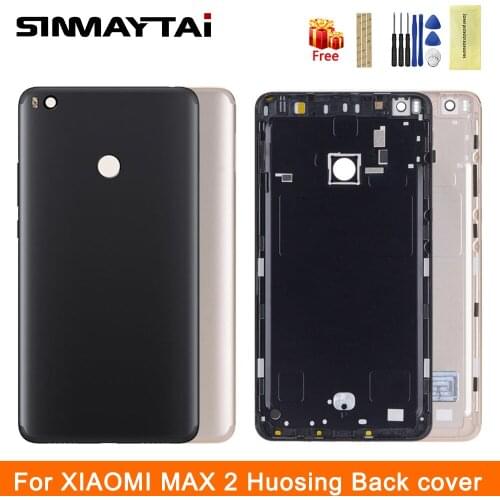 For Xiaomi Mi MAX 2 Battery Cover Rear Door Back Housing Case For Xiaomi Max 2 Phone Case Replacement Xiaomi Mi MAX 2 Cover