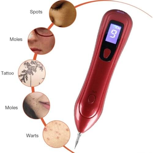 Laser Plasma Pen Freckle Remover Machine LCD Mole Removal Dark Spot Remover Skin Wart Tag Tattoo Remaval care Tool Beauty Salon