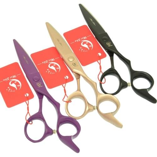 Meisha 6 inch Professional Hair Cutting Scissors Japanese Steel Barber Shears Willow Leaves Blade Hairdressing Scissors A0154A