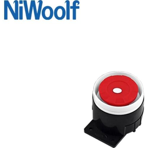 Hot Selling Free Shipping 12V Wired Siren Loud Voice Scare The Thief For GSM Alarm System All For Your Home Security