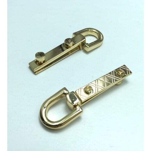4 cm Bag Handle, Metal Accessories in Gold Plating