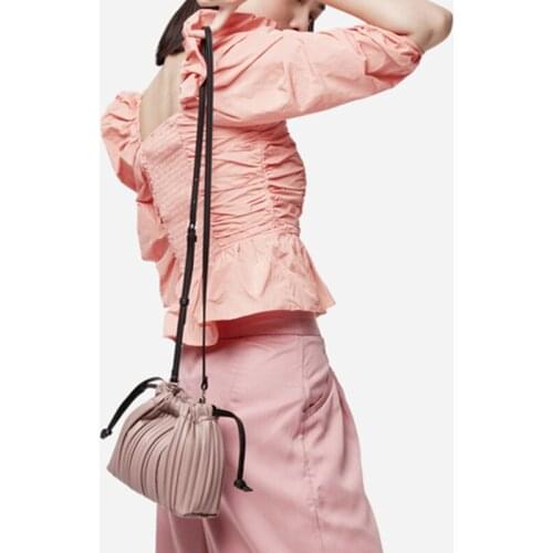 SCOFY FASHION Wrinkle Crossbody Bucket Bags for Women 2020 Luxury Shoulder Bags Ladies Fashion Shoulder Bag Purses and Handbags