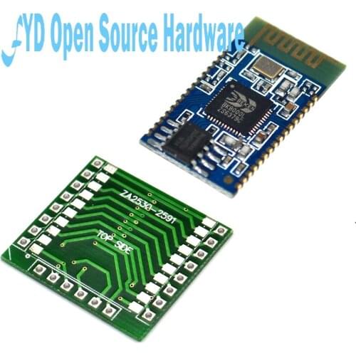 1pcs Bluetooth Stereo Audio Module Transmission BK8000L AT Commands SPP Bluetooth Speaker Amplifier