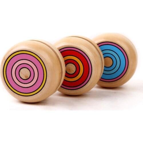 Magic Yoyo Wooden YO-YO Ball Spin Professional Classic Toys Yo Yo For Kids Children Gift Present L0078