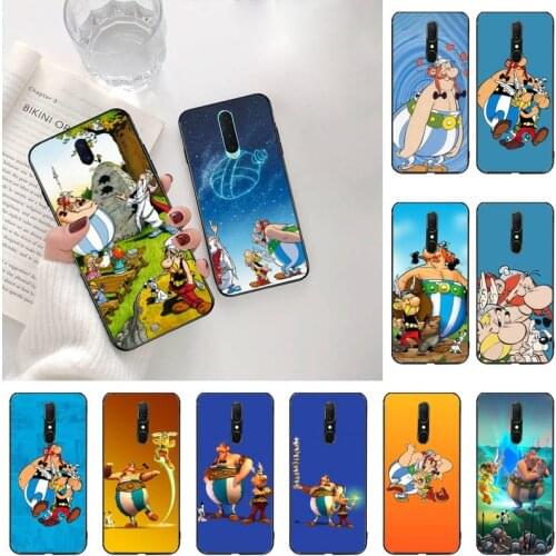 YJZFDYRM Asterix and Obelix Luxury Unique Phone Cover For Oppo A5 A9 2020 Reno2 z Renoace 3pro Realme5Pro