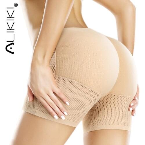 Women Shaper Butt Lifter Panties Hip Enhancer Waist Trainer Fake Ass Push Up Padded Panties Seamless Safety Shorts Underwear