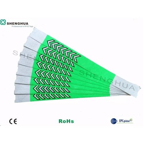 10pcs/pack--UHF Passive Custom Design RFID Silicone Wristband Tag