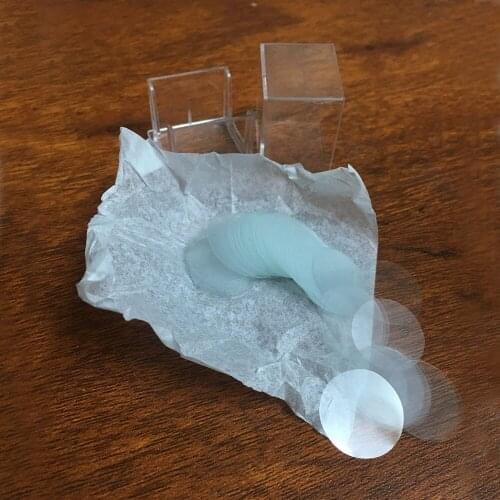 100Pcs/box Dia 4 5 6 8 10 12 13 14 15 16~35 mm Glass Microscope Cover Slide Slips For Lab Medical Glass Round Blank Slides