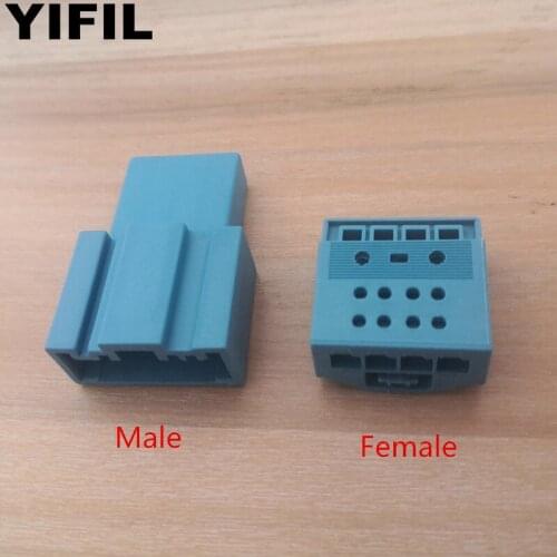 2/4/10set/lot 4 Pin/Way Male Or Female Woofer Speaker Connector Plug For BMW F18 F30 F20 X1 X3 X5 61136984750 1719093-3B