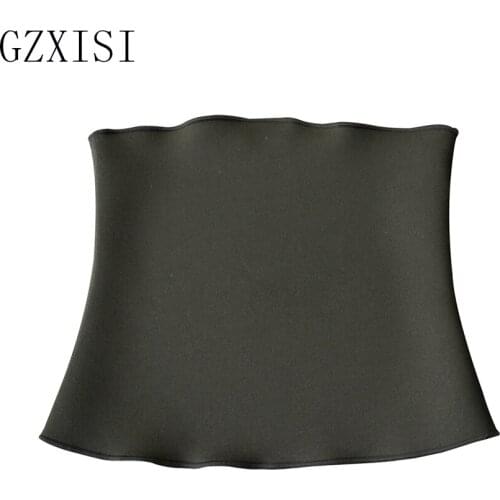 2018 Black Neoprene Belt For Weight Loss Women Corset Plus Size Neoprene Sweat Sauna Body Shapers Corset Waist Trainer