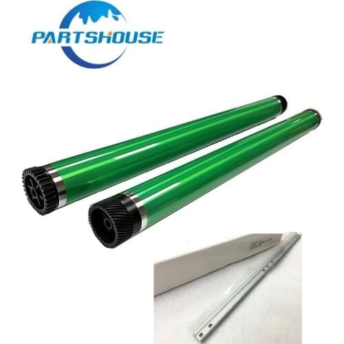 4Sets Rebuild Drum Compatible Opc Drum+cleaning Blade for Konica Minolta bizhub C220 C224 C280 C284 C360 C364 C454 554 7728 7722