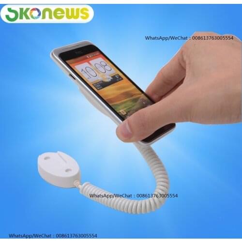 50 pcs Square Retractable Security Spring Wire Anti-Theft Display Pull Box Recoiler For CellPhone Store Install By 3M Sticker