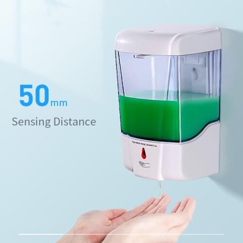 Soap Dispenser Automatic 400ML Electric Soap Dispenser Sensor Infrared Foaming Hand Washer Soap Dispensers For Bathroom 3599