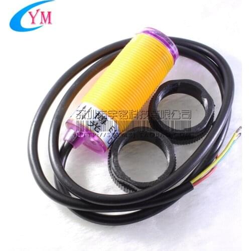 Color Mark Sensor Color Sensor E18-F10NK Black and White Line Tracking Photoelectric Switch DC5V Red Light