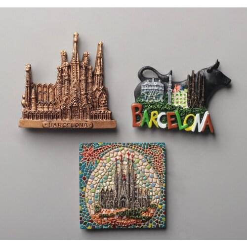 France Florida Flamingo Iceland Dutch Florence Refrigerator Magnet Sticker World Travel Souvenir Fridge Magnets