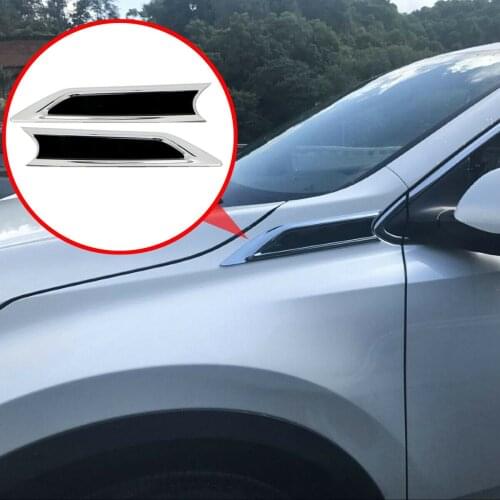 ABS Chrome Side Body Fender Cover Trim Frame Decoration Fit For Honda CRV CR-V 5th Accessories 2017 2018 2019