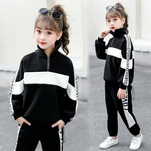 Girls Clothing Sets Autumn Spring Toddler Girls Clothes Kids Tracksuit For Girl Suit Costume Childrens Clothing 4 6 10 13 Year