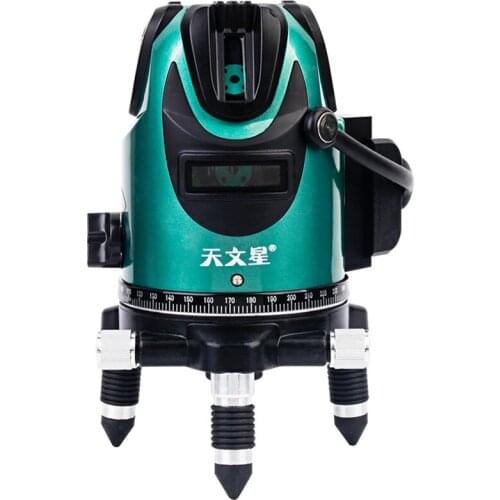 2/ 3/ 5 Lines Laser Spirit Level Green Light Infrared High Precision Level Water Meter Indoor And Outdoor Portable Glare Caster