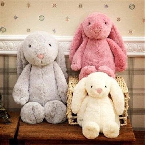 30cm Kawaii Rabbit Plush Toys Hot Sale Animal Simulation Rabbit Soft Cute Appease Stuffed Doll Baby Toys For Kids Birthday Gift