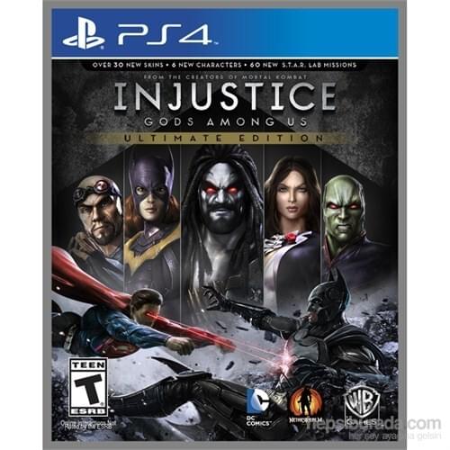 Injustice Gods Among Us The Ultimate Edition PS4 Gaming Original Playstation 4 Game 2021 New Stock Video Game