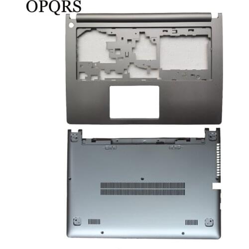 NEW FOR Lenovo Ideapad S400 S405 S410 S415 C Shell Palmrest Cover /D shell Bottom Case/Palmrest Cover+Bottom Case silver