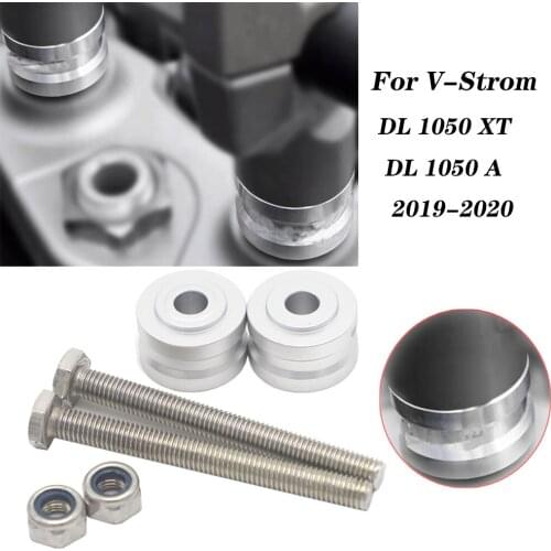 NEW Motorcycle Handlebar Risers Height Up Adapters For SUZUKI V-Strom DL 1050 XT 1050A 2019-2020