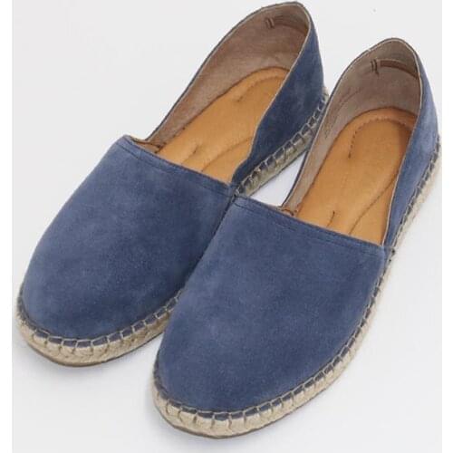 Fishermans shoesLeather shoesFashionable flat heel womens single shoesComfortable womens shoesCan be worn as slippers