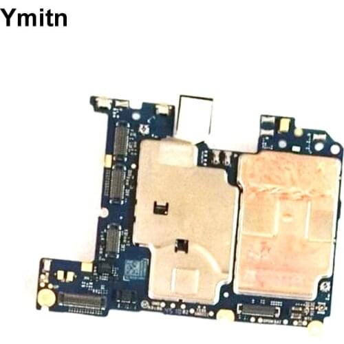 Ymitn Original Unlocked Mainboard For Lenovo Z5S Mobile Electronic Panel Motherboard Circuits Flex Cable Logic Board