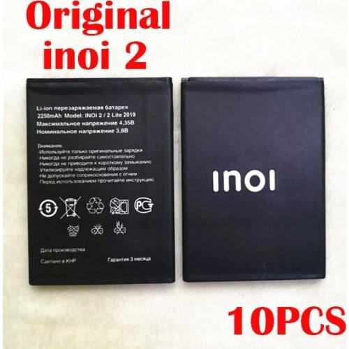 Original 10PCS 2200mAh inoi2 Battery For INOI 2 Lite INOI2 Lite Phone In Stock NEW Production High Quality Battery+Tracking Code